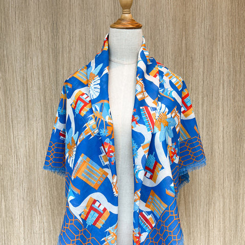 Bras Basah Bugis Cotton Scarf