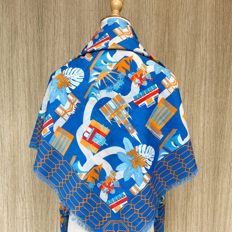 Bras Basah Bugis Cotton Scarf