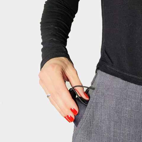 Tetra tote bag easily compacts into a micro-size pouch in seconds, fitting effortlessly in your pocket without the need to fold