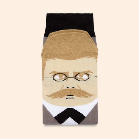 Friedrich Kneetzsche Socks (Philosopher)