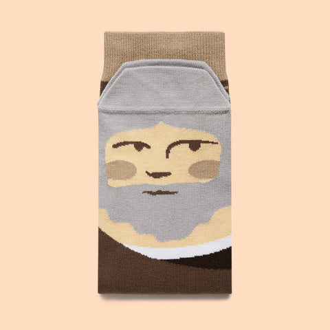 Leonardo Toe Vinci Socks (Art)