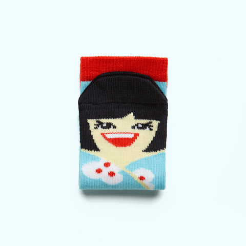 Kids' Socks Yoko Mono Jr (Cool)