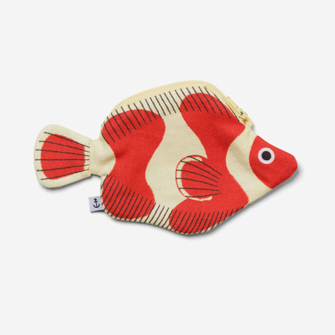 Don Fisher purse with a clown fish shaped pouch to place your valuables