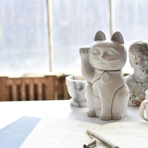 Locknester Maneki-neko each piece is designed, made, and hand-finished to showcase the commitment to craftsmanship and quality