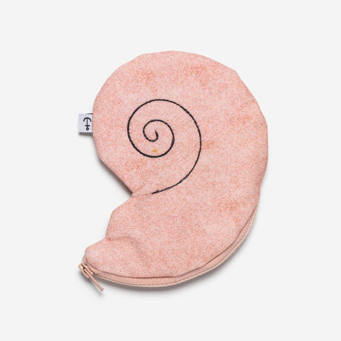 Don Fisher purse with a pink large shell shaped pouch to place your valuables