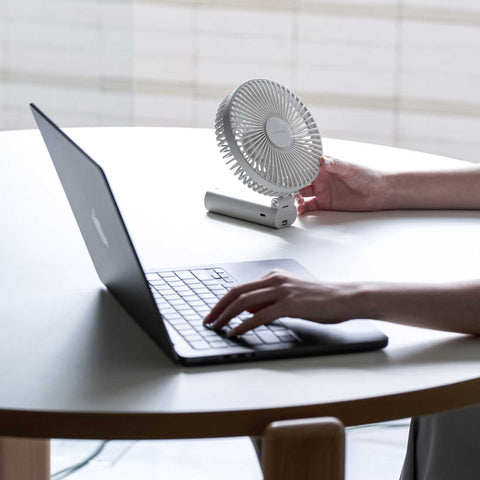 LUMENA FAN PRO MAX V Portable Handheld & Desk Fan