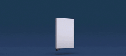 Video showing Secrid card protector sliding out the cards in a neat cascading pattern which is anti RFID