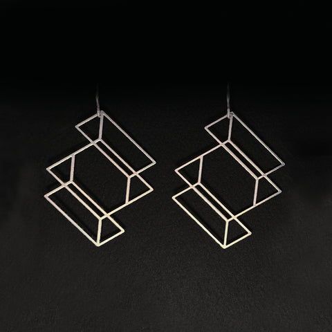 Three Planes Earrings