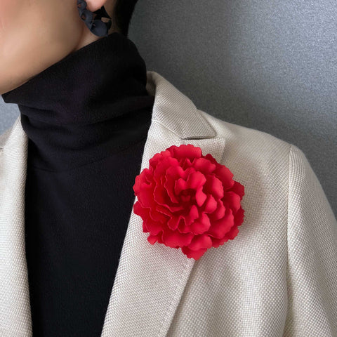 3D Brooch Lisianthus