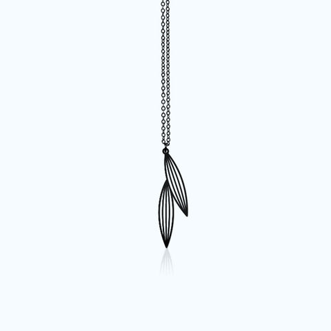 Stainless Steel Pendant - 2 Sasagrasses S