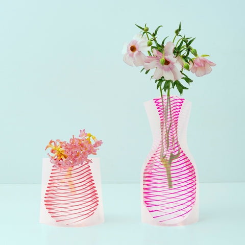 Flower Vase (Swivel Stripes)