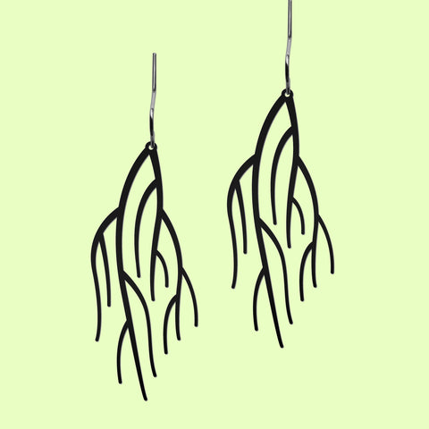 Stainless Steel Earrings - Quiet