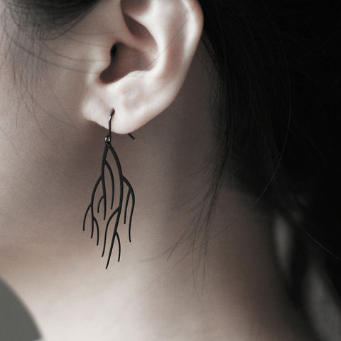 Stainless Steel Earrings - Quiet S