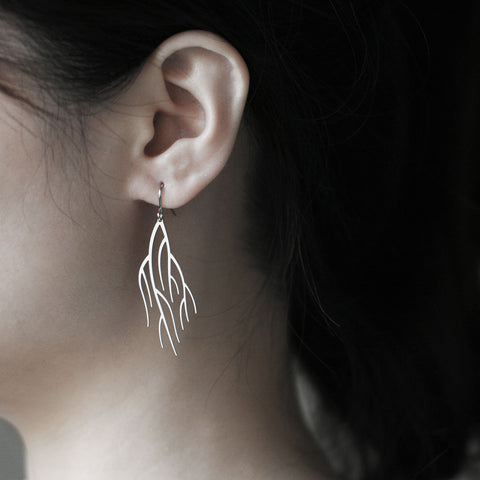 Stainless Steel Earrings - Quiet