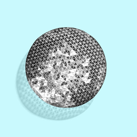 Fundamental Push Bowl made from stainless steel with its geometric pattern and flexibility can be folded into different shapes
