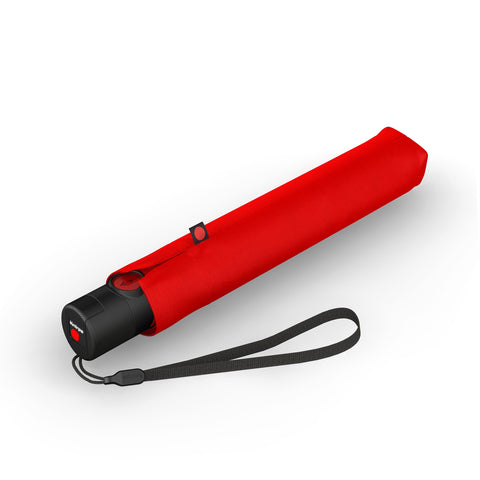Knirps U.200 Ultra Light Duomatic Umbrella is an ultra lightweight with strong durability and compact in size comes in red colour