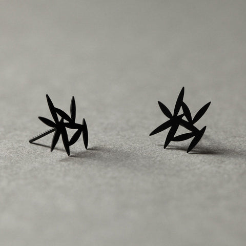 Stainless Steel Earrings - Leafy XS