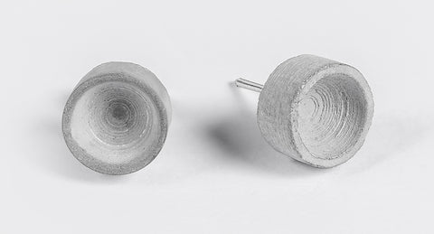Micro Concrete Earrings