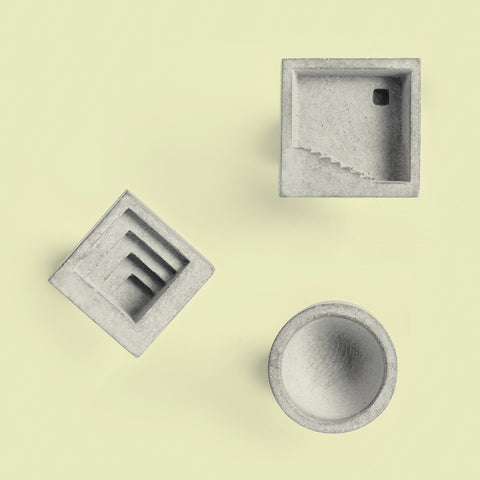 Micro Concrete Cufflinks