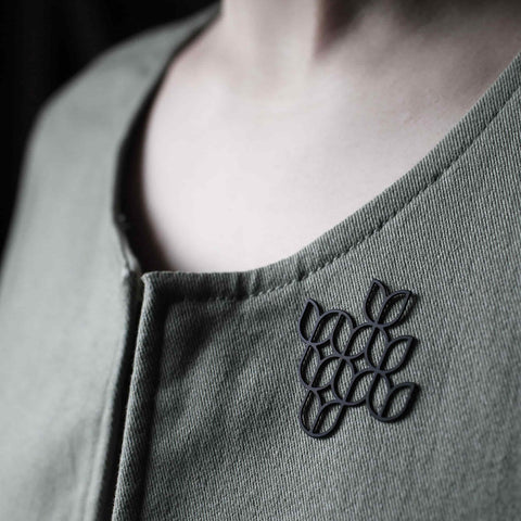 Stainless Steel Brooch - Lushly S