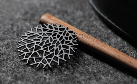Stainless Steel Brooch - Woods S