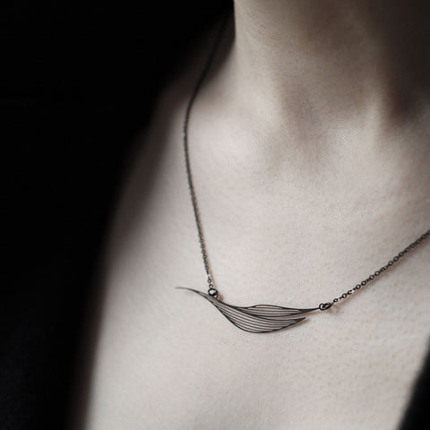 Stainless Steel Pendant - Ripple