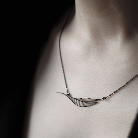 Stainless Steel Pendant - Ripple S