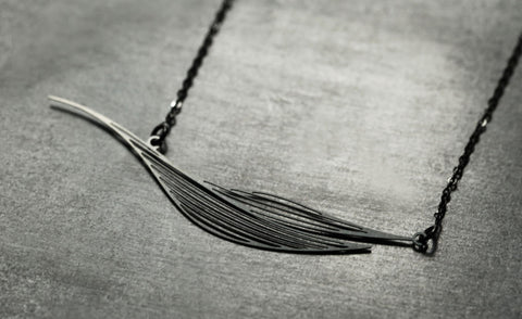 Stainless Steel Pendant - Ripple S
