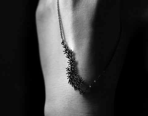 Stainless Steel Pendant - Waterweeds S