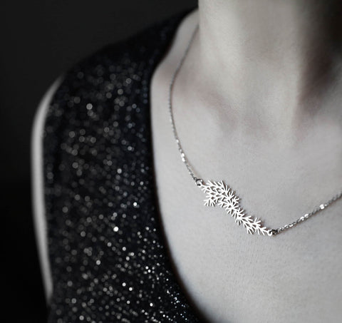 Stainless Steel Pendant - Waterweeds S