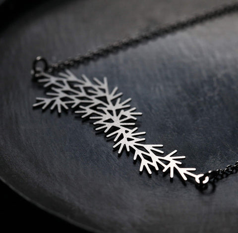 Stainless Steel Pendant - Waterweeds S
