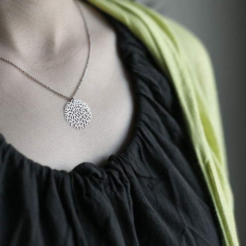 Stainless Steel Pendant - Woods