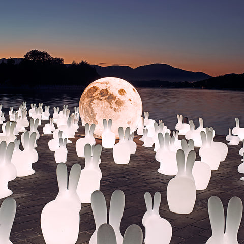 Outdoor Rabbit LED Lamp Chair