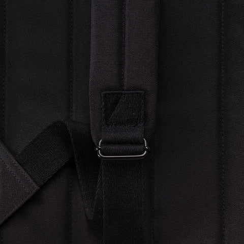 Zoom in view of Ucon Acrobatics Hajo Mini Backpack - Lotus Series black strap
