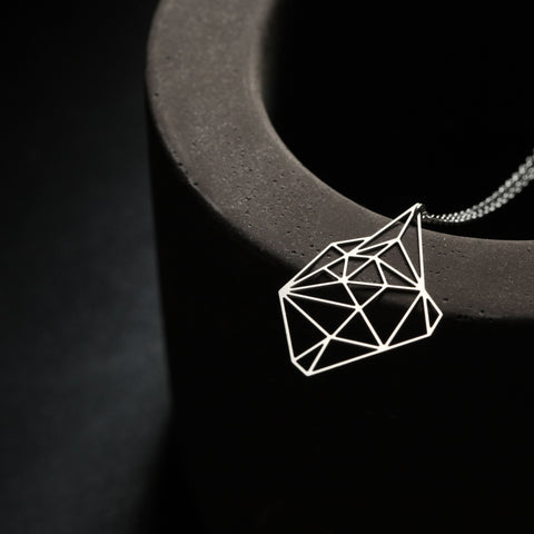 Stainless Steel Pendant - Stone
