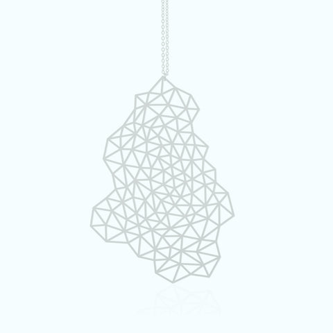 Stainless Steel Pendant - Polygon