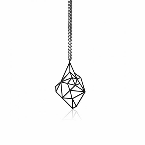 Stainless Steel Pendant - Stone