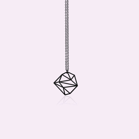 Stainless Steel Pendant - Stone