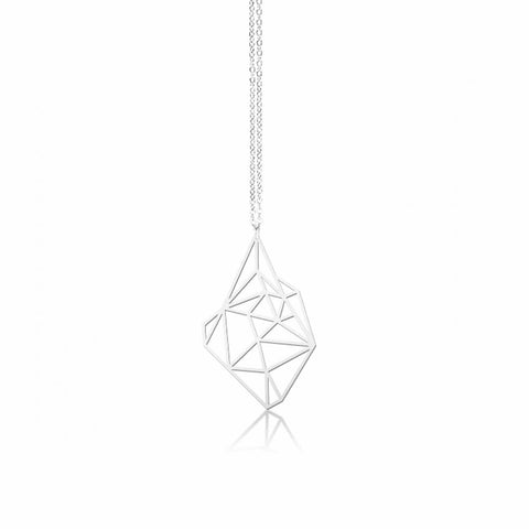 Stainless Steel Pendant - Stone