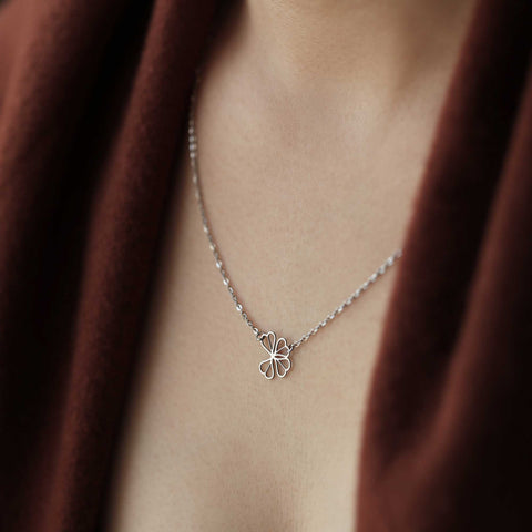 Stainless Steel Pendant - Lucky Clover XS