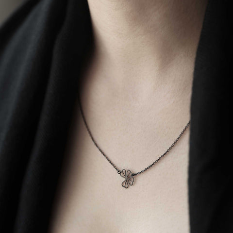 Stainless Steel Pendant - Lucky Clover XS