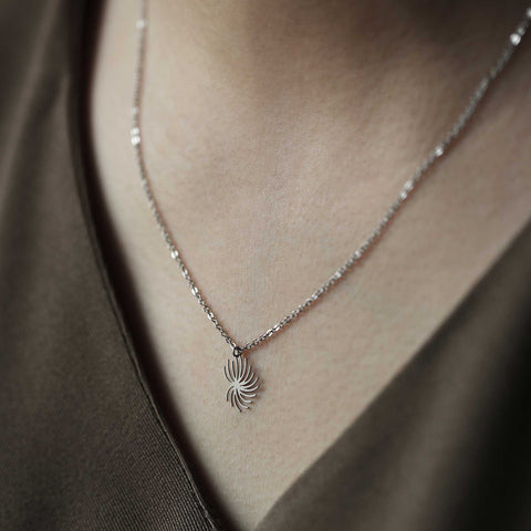 Stainless Steel Pendant - Dandelion XS