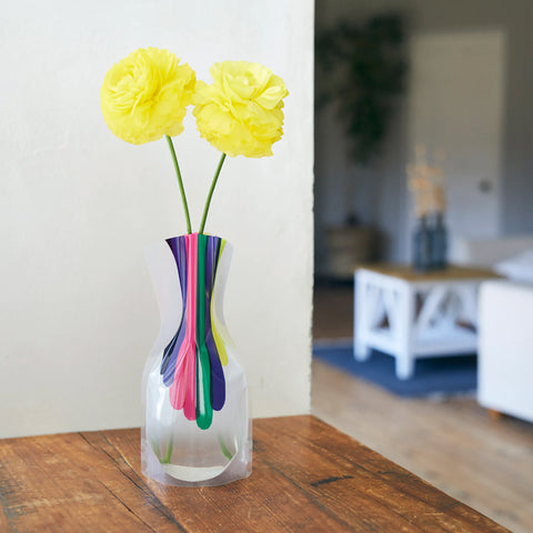 Flower Vase (Colour Drops)