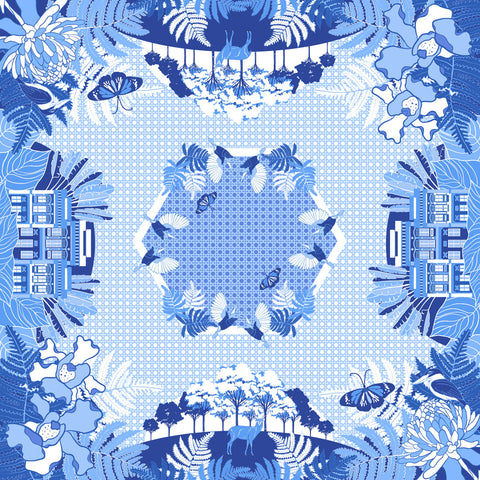 Island Home Scarf (rPET twill fabric)