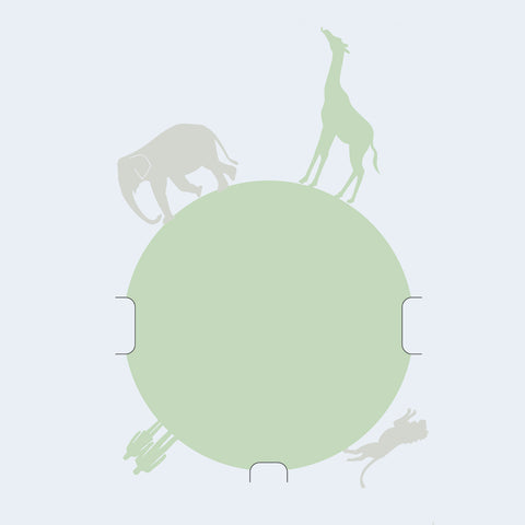 1/100 Paper Coasters