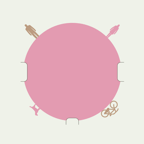 1/100 Paper Coasters