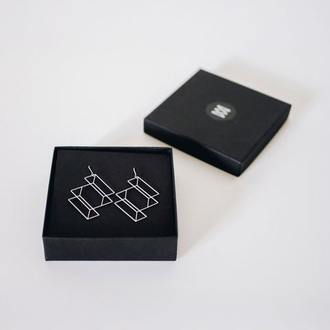 Three Planes Earrings