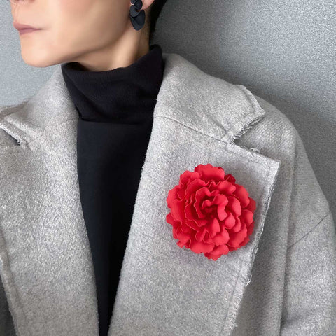 3D Brooch Lisianthus