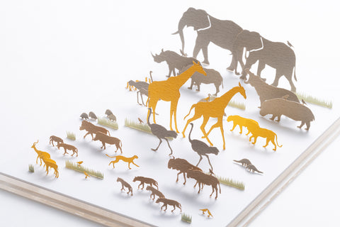 1/100 Architectural Model (Animals)